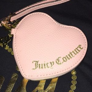 Gorgeous hard to find Juicy Couture Heart Wallet